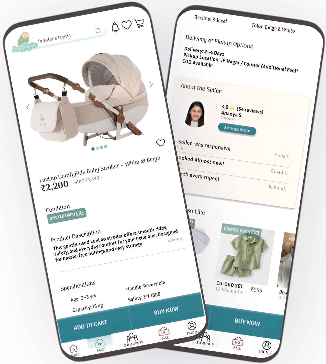 Product Page Composition